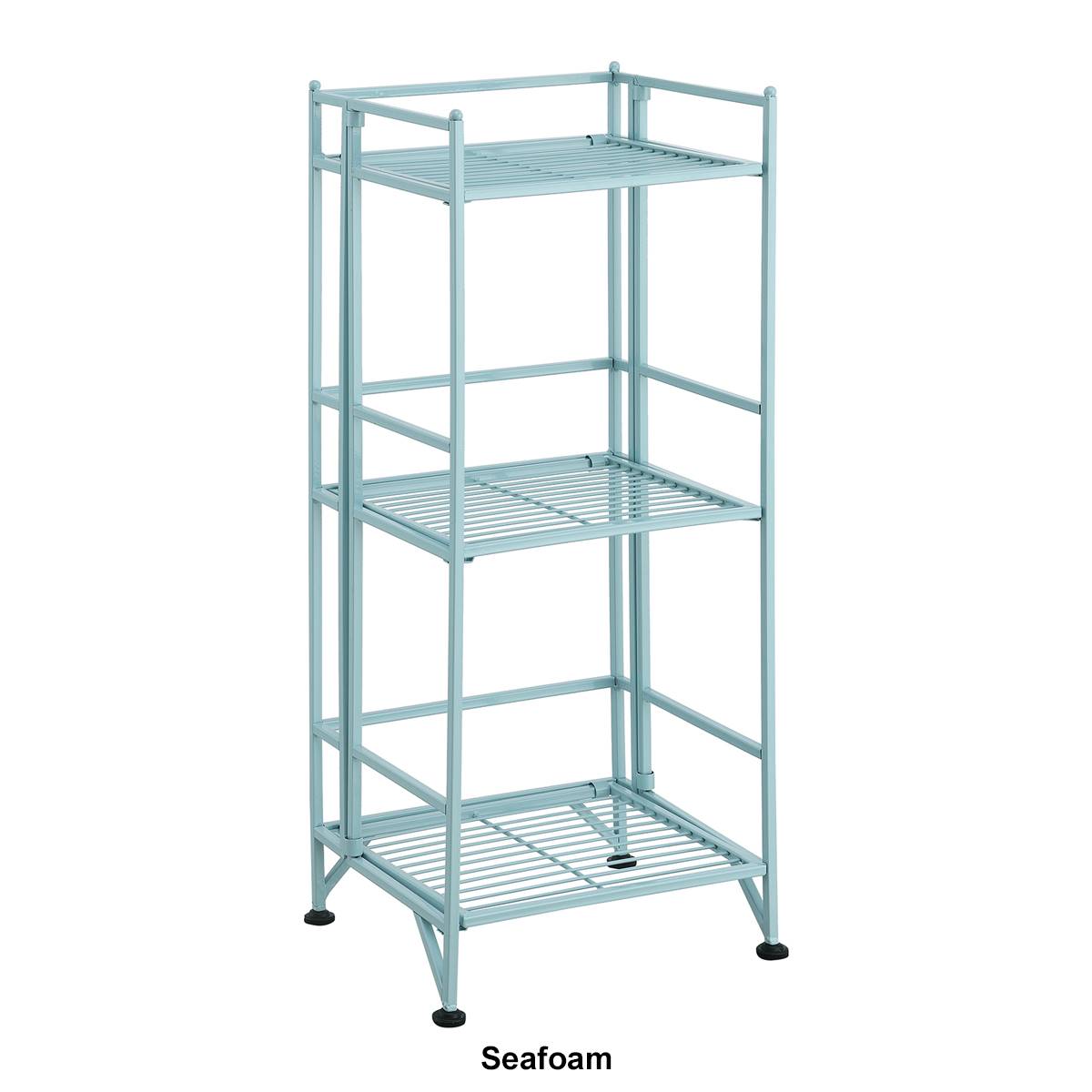 Convenience Concepts Xtra Storage 3-Tier Folding Metal Shelf