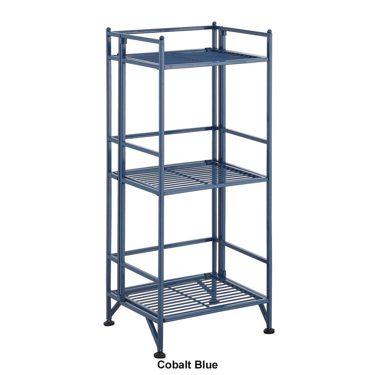 Convenience Concepts Xtra Storage 3-Tier Folding Metal Shelf