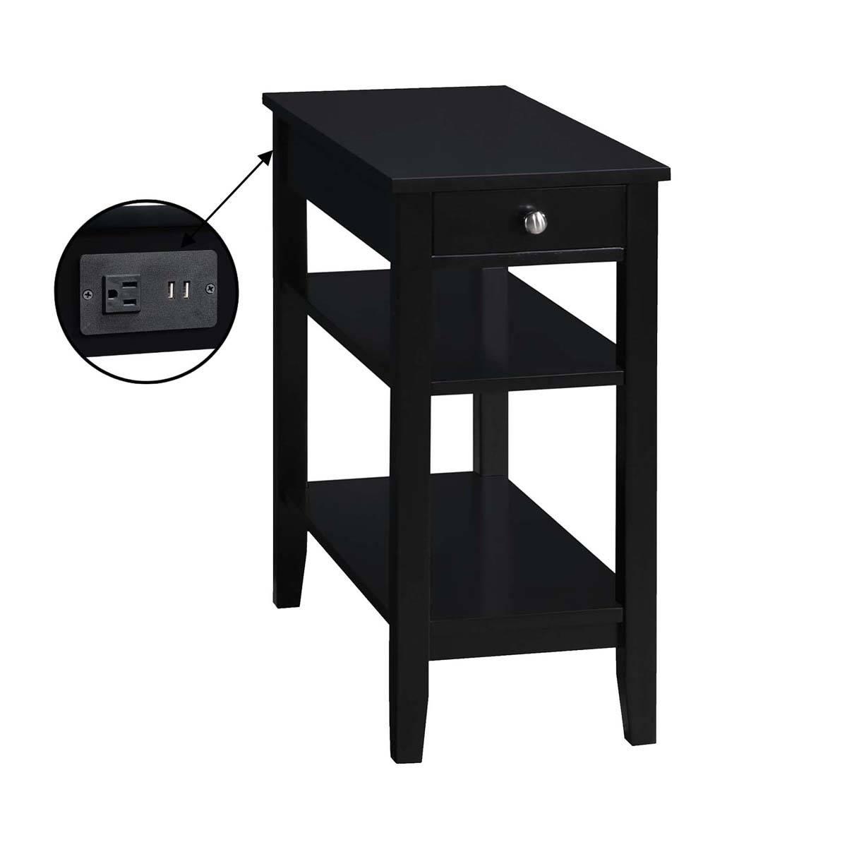 Convenience Concepts American Heritage Chairside End Table