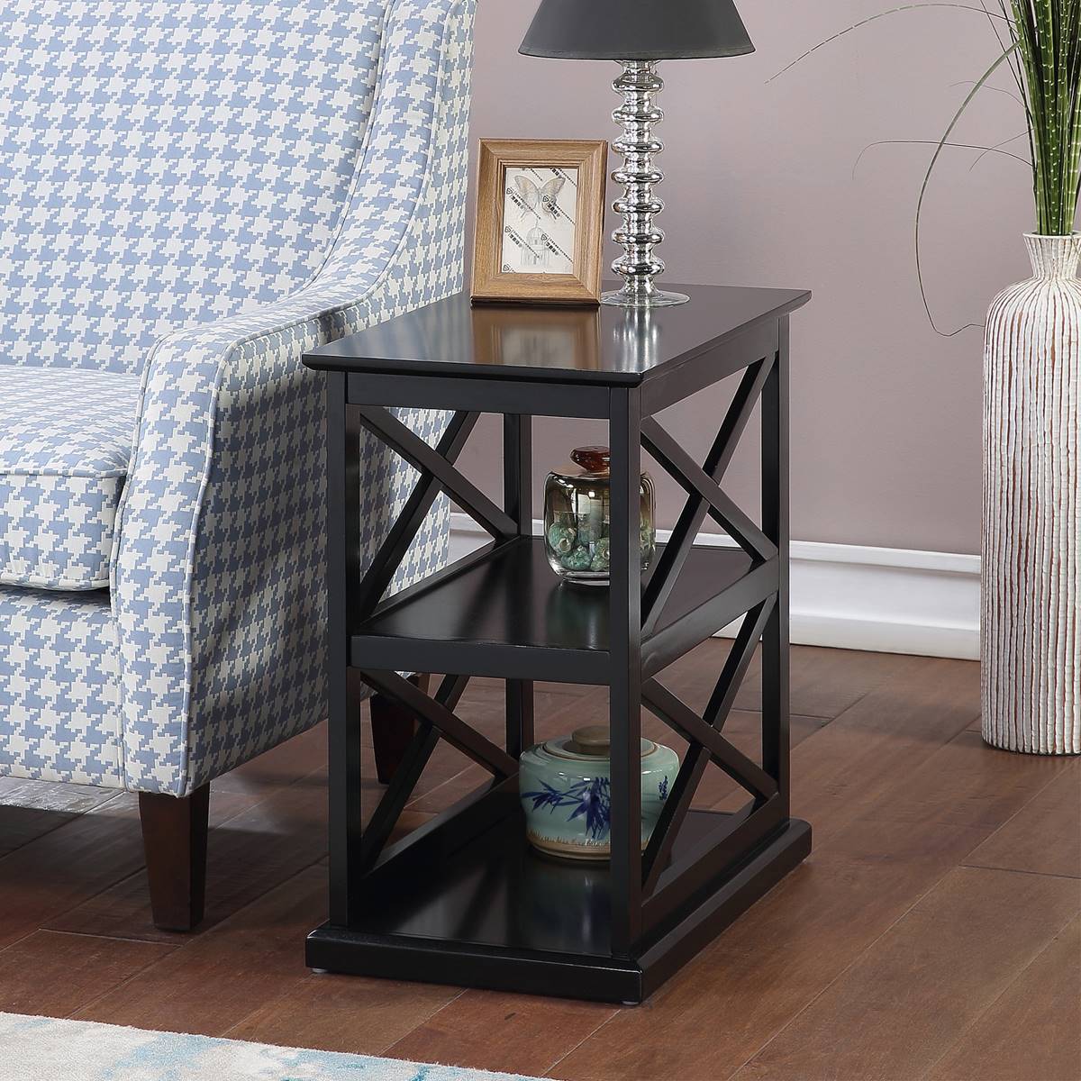 Convenience Concepts Coventry Chairside End Table