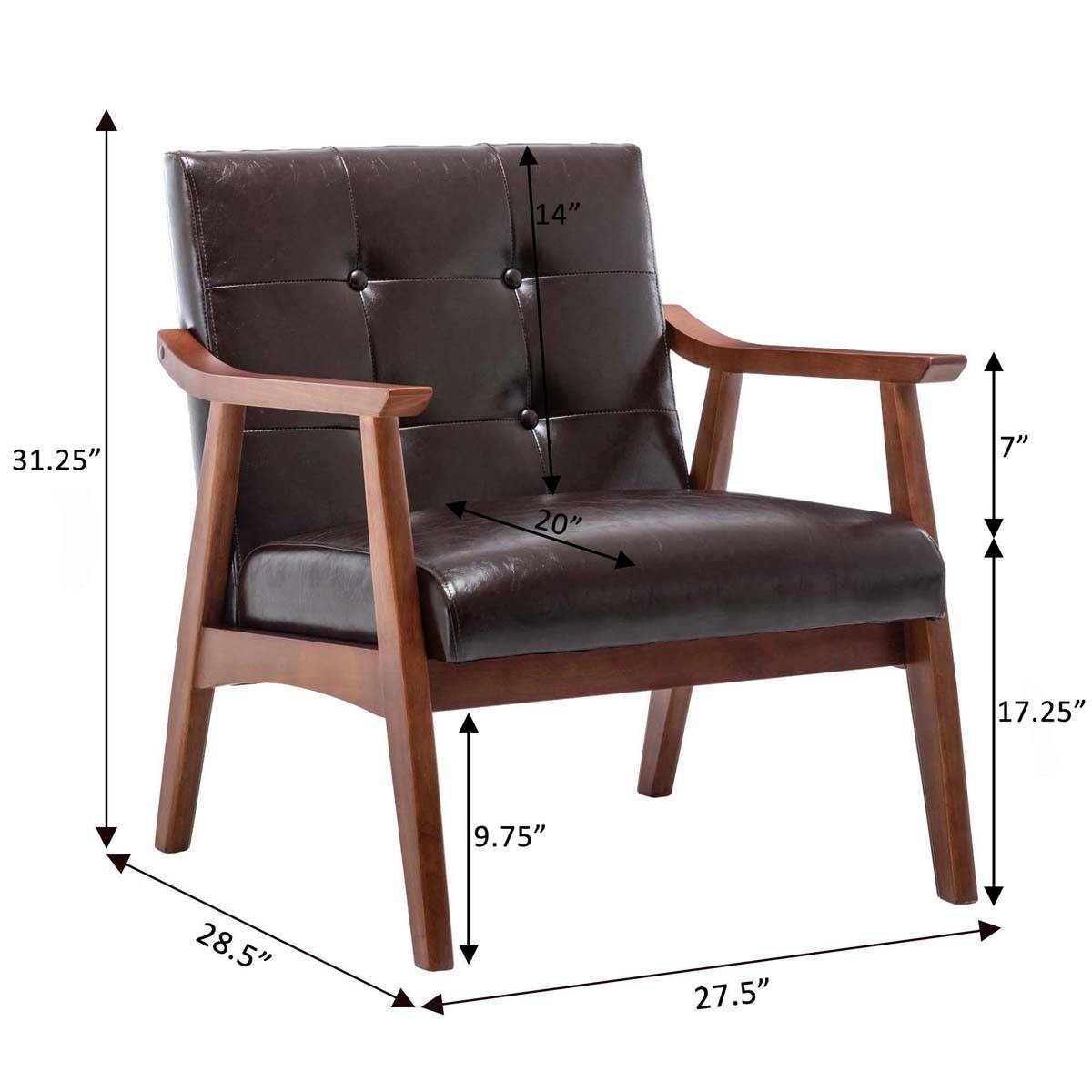 Convenience Concepts Take A Seat Natalie Accent Chair