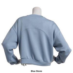 Juniors Love Tree Soft Air Oversized Slouchy Pullover Sweatshirt alternate view