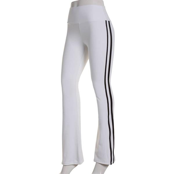 Juniors Love Tree Side Striped Performance High Waist Leggings alternate view