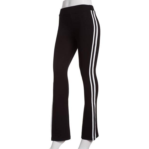 Juniors Love Tree Side Striped Soft Air Flare Leggings