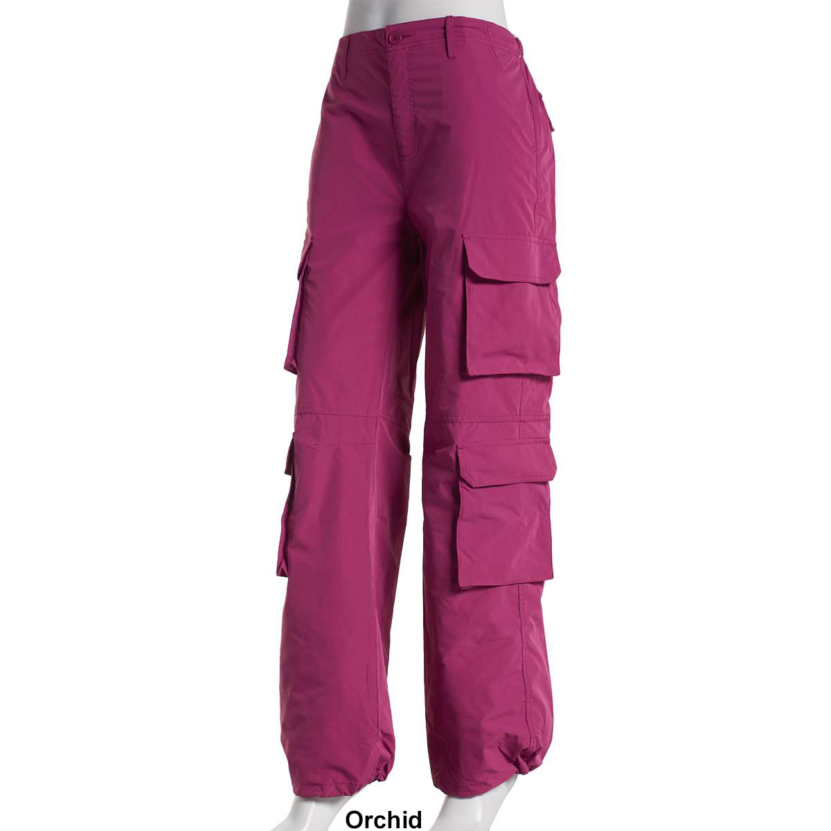 Juniors Love Tree Twill Cargo Parachute Pants