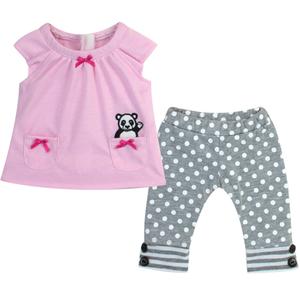 Sophia's(R) 3pc. Panda Hooded Sweatshirt & Leggings Set alternate view