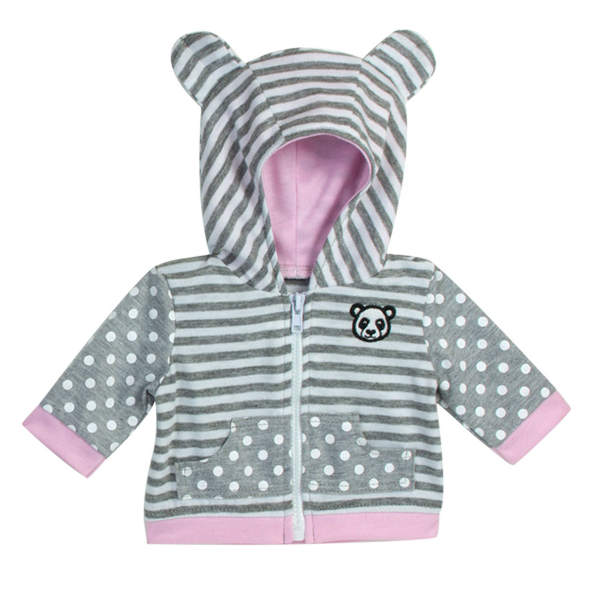 Sophia's(R) 3pc. Panda Hooded Sweatshirt & Leggings Set