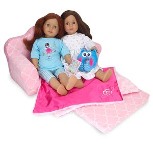Sophia's(R) Printed Pull Out Sofa Double Bed alternate view