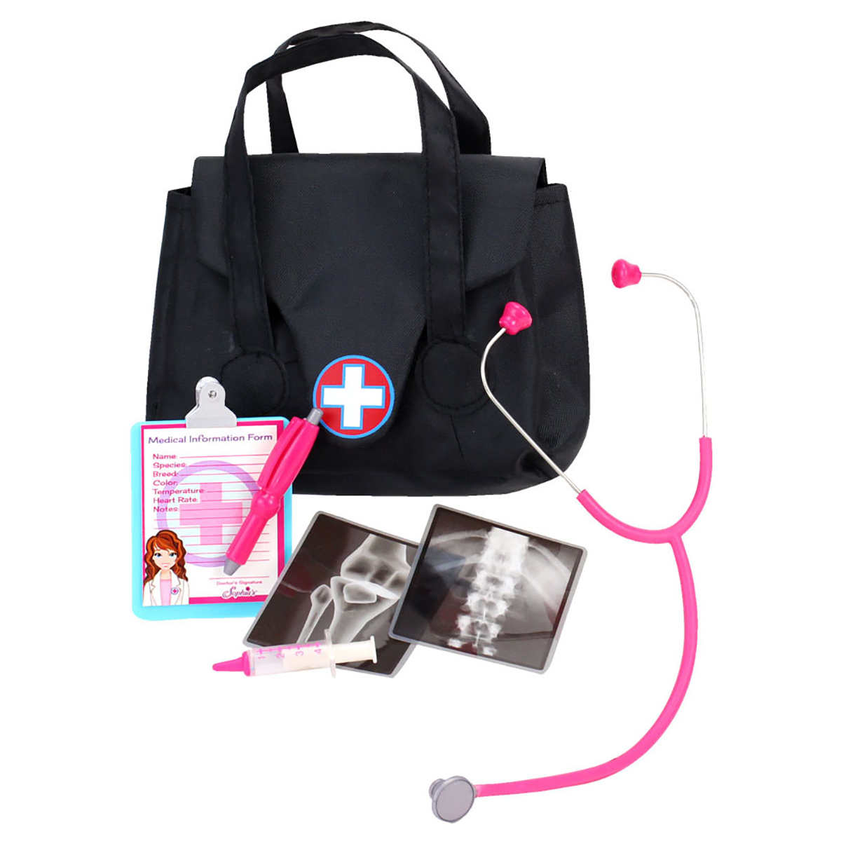 Sophia's(R) Medical Bag And Medical Accessories Set