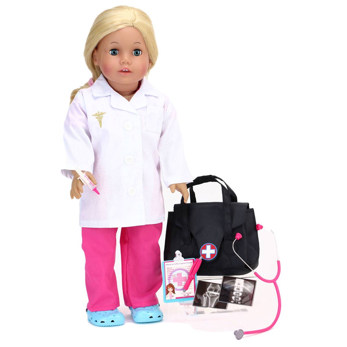 Sophia's(R) Medical Bag And Medical Accessories Set