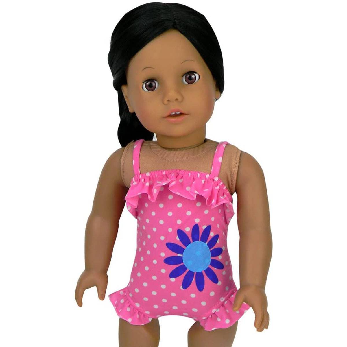 Sophia's(R) Polka Dot Bathing Suit & Inner Tube Set