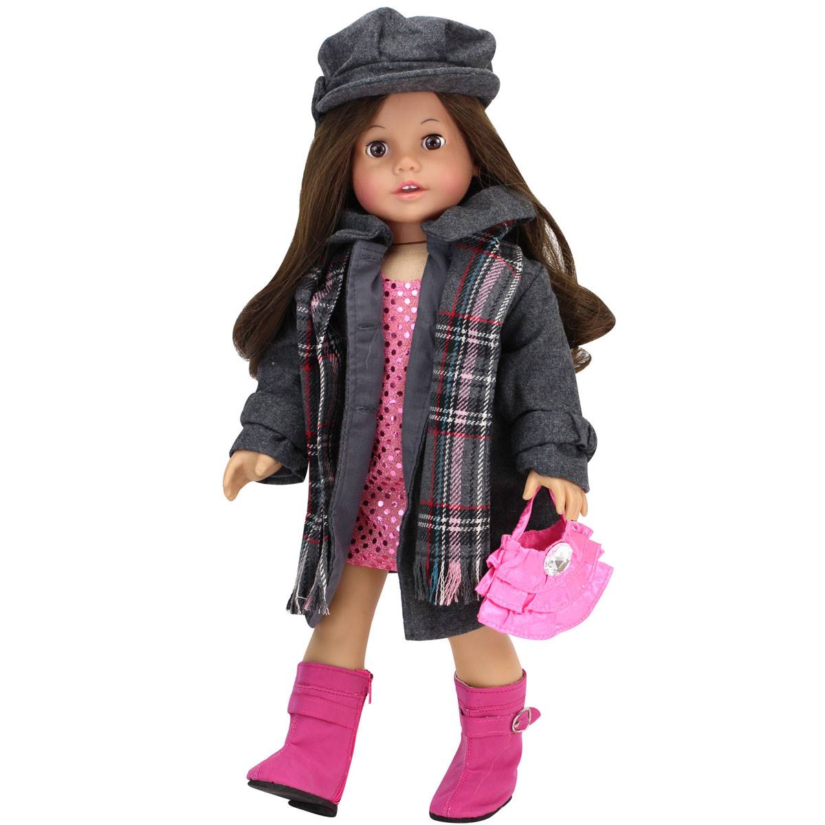 Sophia's(R) 4pc. Wool Coat Winter Set