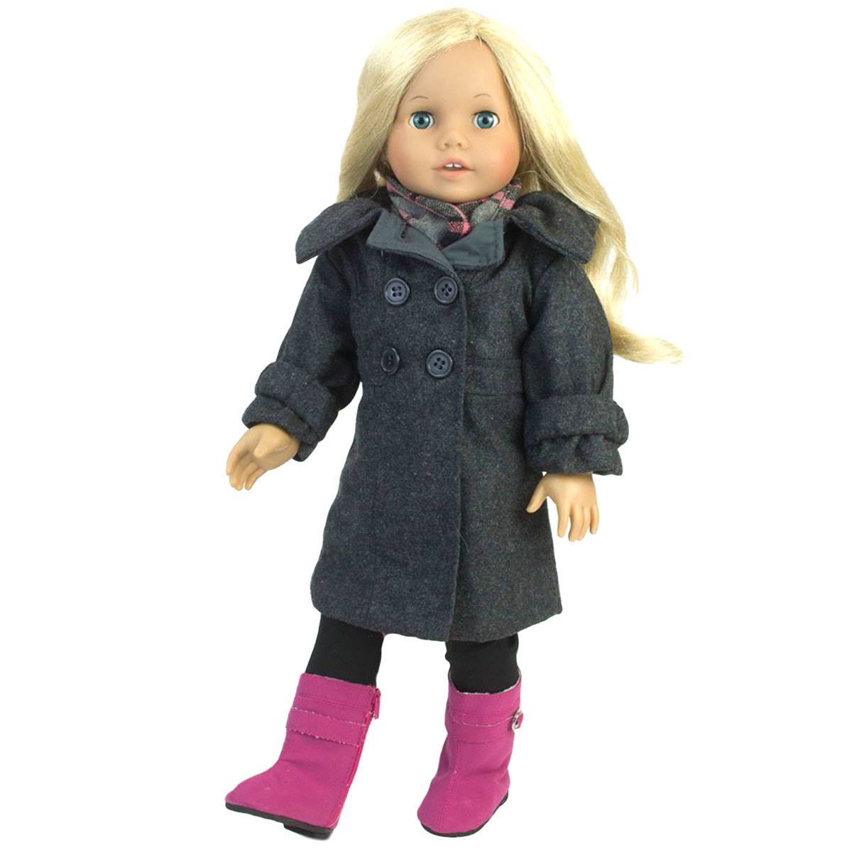 Sophia's(R) 4pc. Wool Coat Winter Set