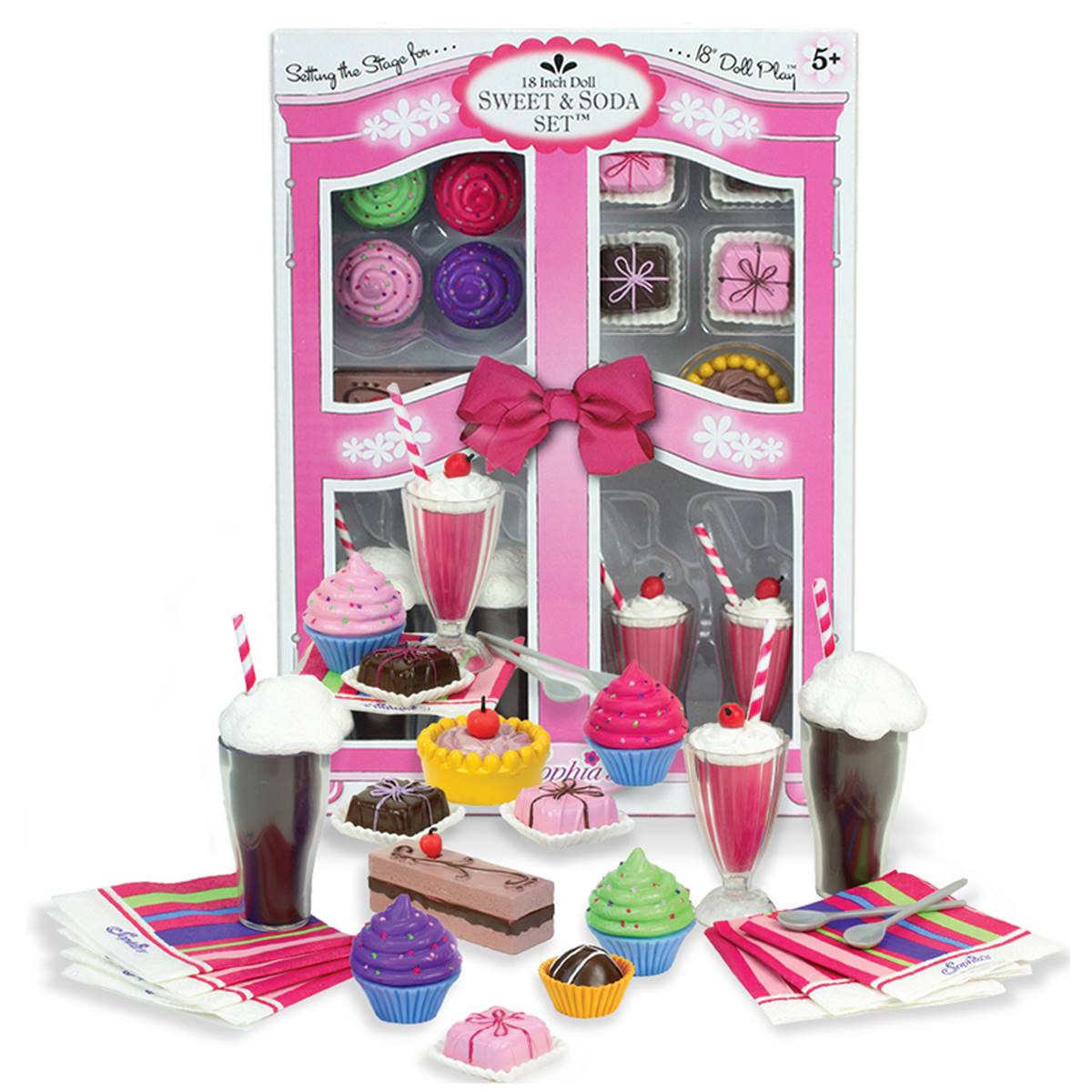 Sophia's(R) 27pc. Sweet & Soda Set