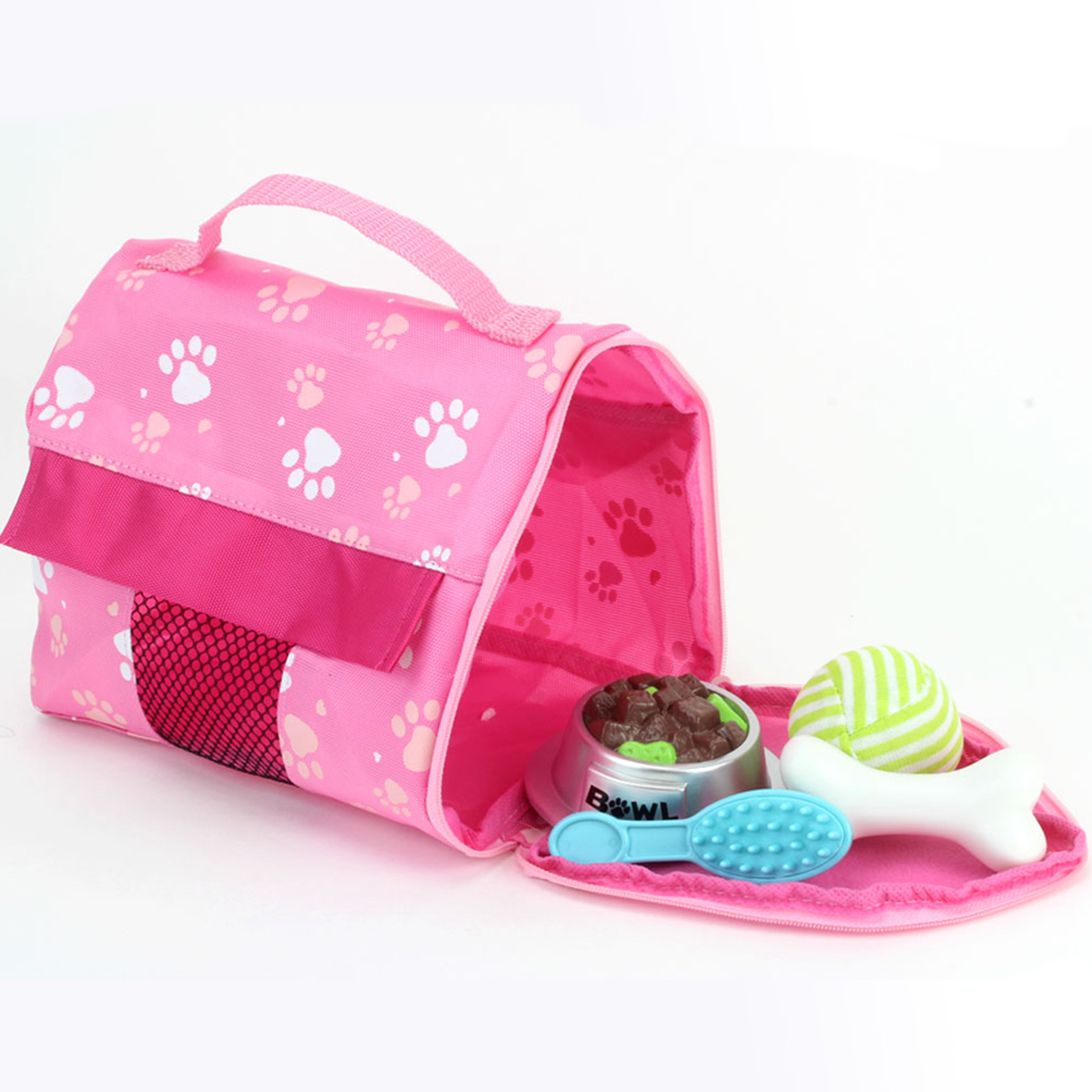 Sophia's(R) 10pc. Puppy Dog & Carrier Set - Pink