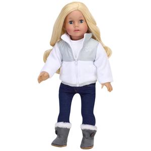 Sophia's(R) Nylon and Fleece Jacket and Boot Set alternate view