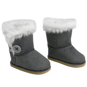 Sophia's(R) Fur Lined Winter Button Boots