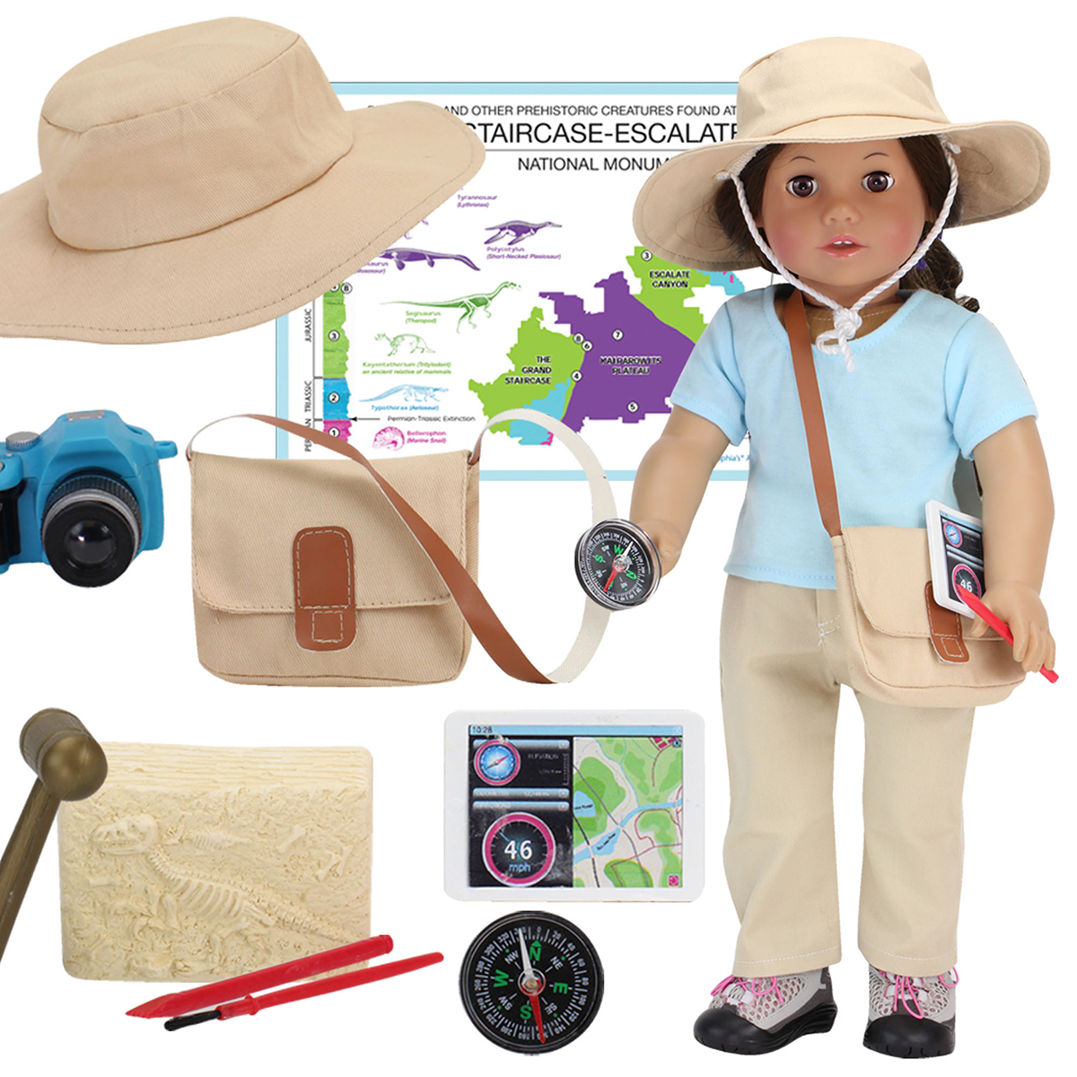 Sophia's(R) 10pc. Smithsonian Paleontologist Set