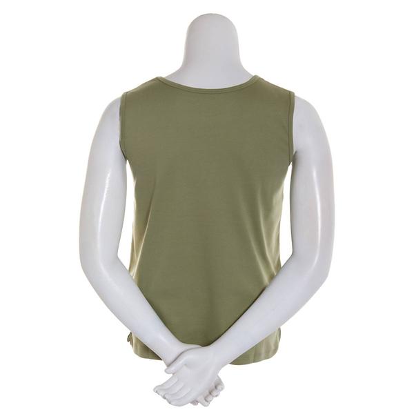 Plus Size Hasting & Smith Basic Solid Tank Top alternate view