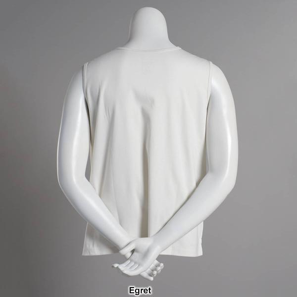Womens Hasting & Smith Basic Solid Tank Top alternate view