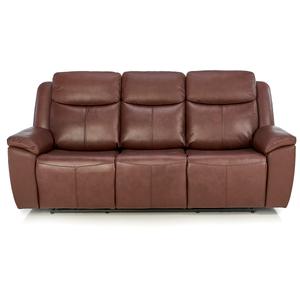 Kendall Dual Reclining Power Leather Sofa