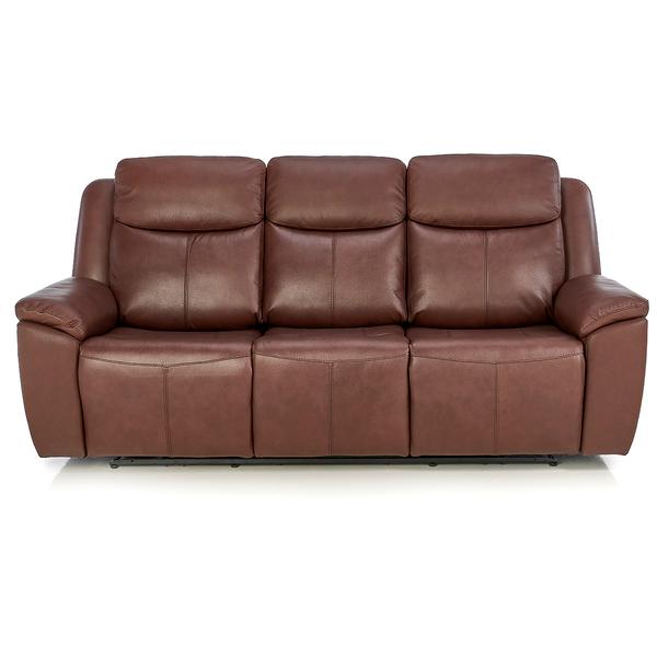Kendall Dual Reclining Power Leather Sofa