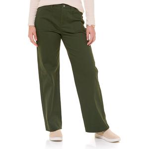 Womens Tailormade Wide Leg Pork Chop Pocket Pants alternate view