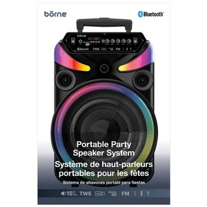 Borne Portable Party Speaker System alternate view