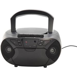 Borne CD & Cassette Boombox with AM/FM & Aux