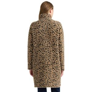 Plus Size NVLT Cheetah Eyelash Raglan Sleeve Coatigan alternate view