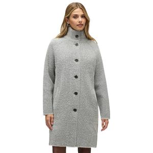 Plus Size NVLT Herringbone Eyelash Raglan Sleeve Coatigan