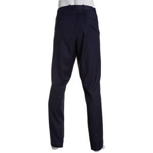 Mens Adolfo Portly Checkered Suit Pants - Navy Blue alternate view