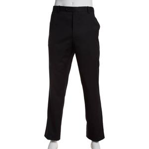 Mens Adolfo Solid Portly Suit Pants - Black