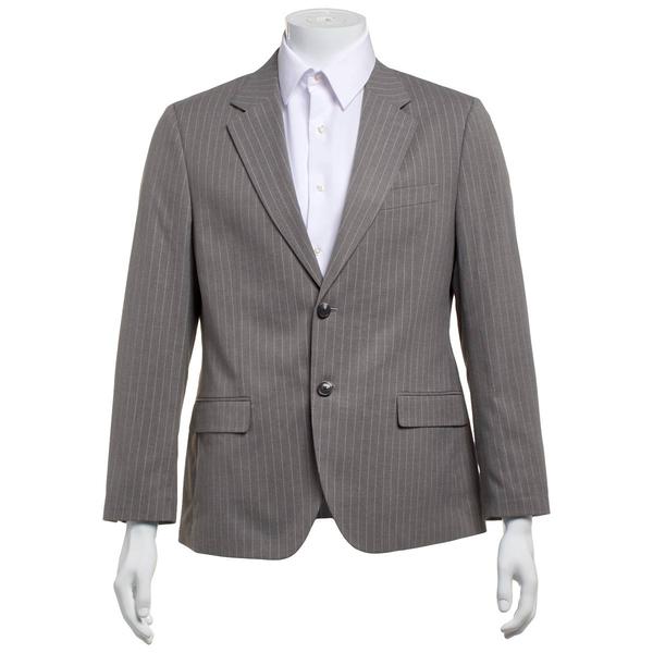 Mens Nautica(R) Grey Stripe Jacket