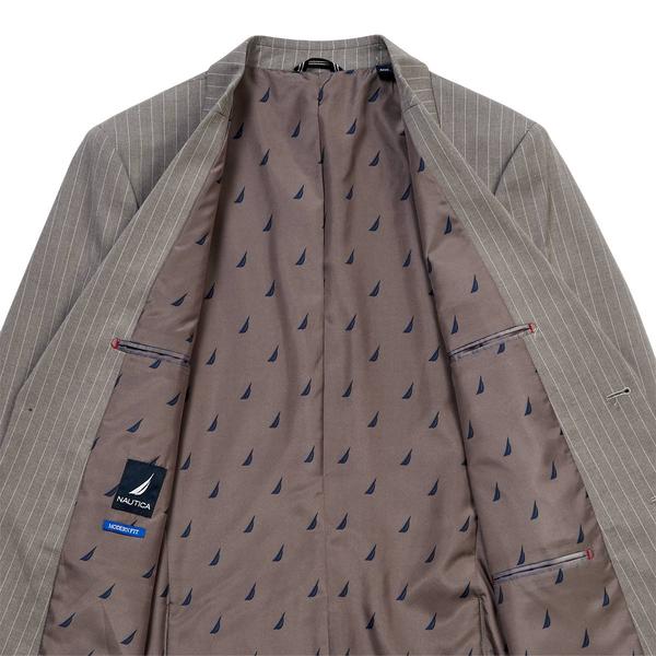 Mens Nautica(R) Grey Stripe Jacket alternate view