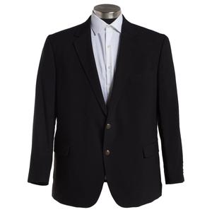 Mens Preswick & Moore(R) Portly Blazer - Black