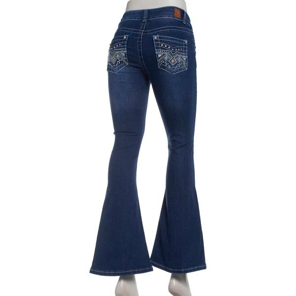 Juniors Gogo Jeans Dream Embellished Bootcut Denim Jeans alternate view
