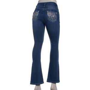 Juniors Gogo Jeans 3 Button Dreamcatcher High Rise Push Up Jeans alternate view