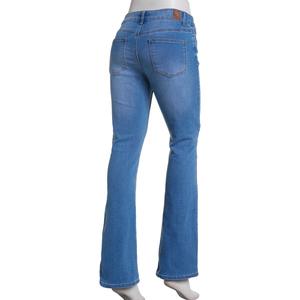 Juniors Gogo Jeans High Rise Bootcut Floral Embroidered Jeans alternate view