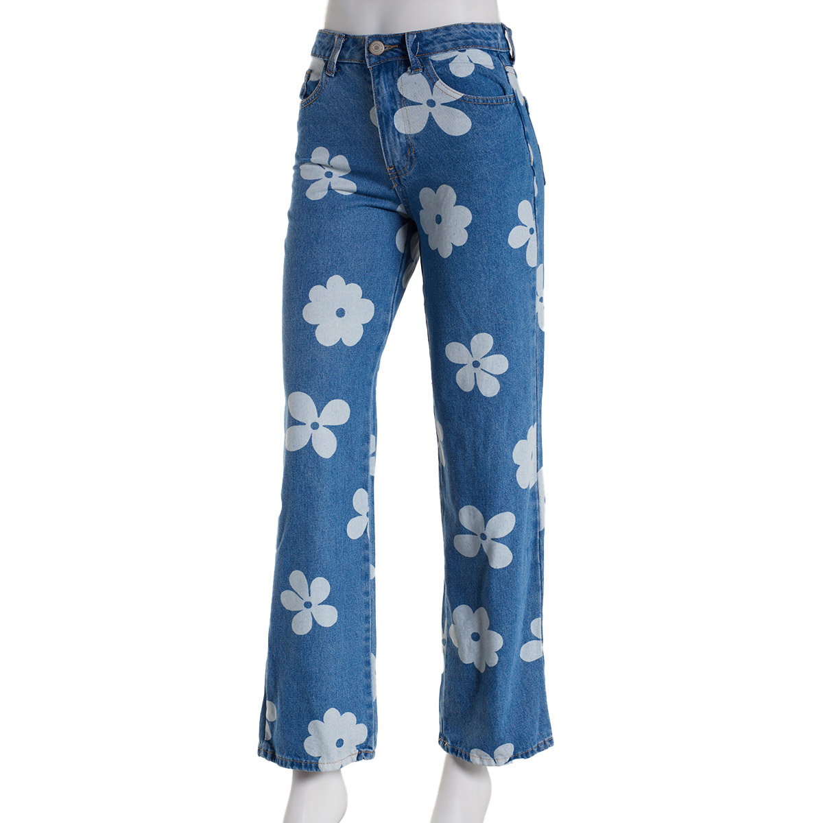 Juniors Gogo Jeans Daisy Daydreams High Rise Denim Jeans