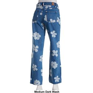Juniors Gogo Jeans Daisy Daydreams High Rise Denim Jeans alternate view