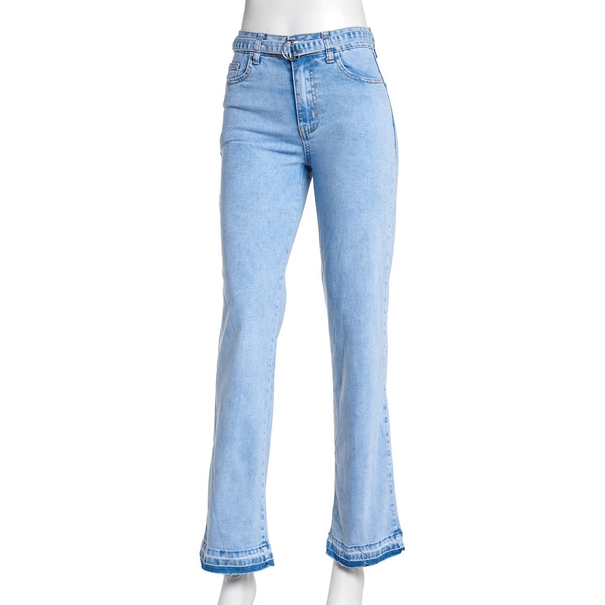 Juniors Gogo Jeans Lucy High Rise Belted Denim Jeans