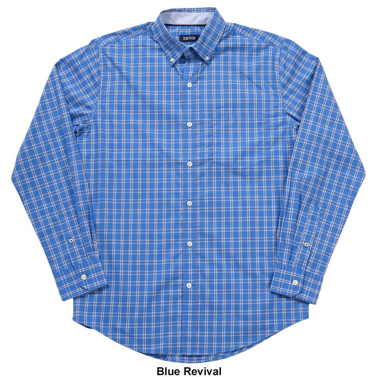 Mens IZOD(R) Performance Comfort Plaid Button Down Shirt