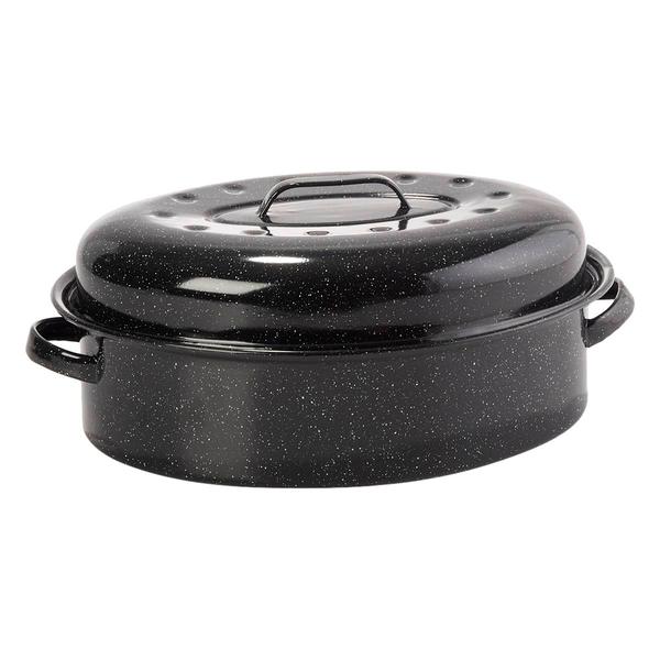 Granite Ware(R) 18in. Covered Oval Roaster