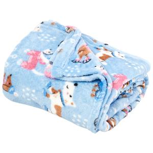 Ashley Cooper(tm) Paws On Ice Plush Throw