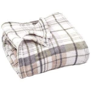 Ashley Cooper(tm) Cole Plaid Plush Throw alternate view