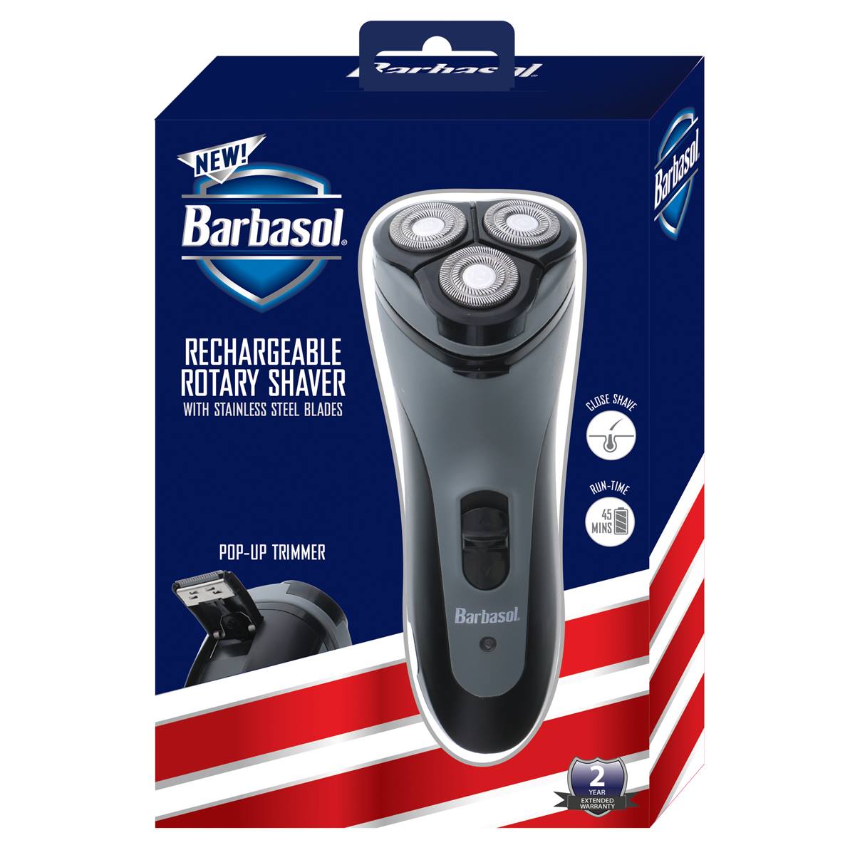 Barbasol Basic Rotary Shaver With Trimmer