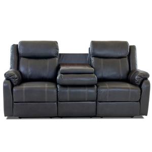 Global Furniture Dallas Reclining Sofa w/ Tray Table