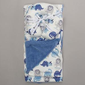 Dreamkids(tm) Dino Blanket w/ Neck Pillow