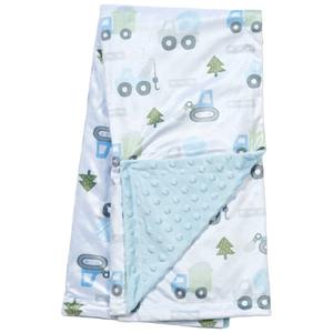 Celebrity Baby(tm) Truck & Trees Baby Blanket